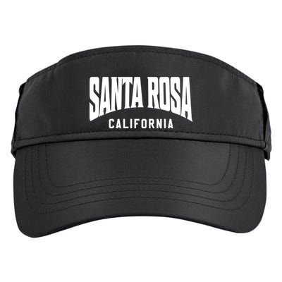 Santa Rosa California Gift Adult Drive Performance Visor