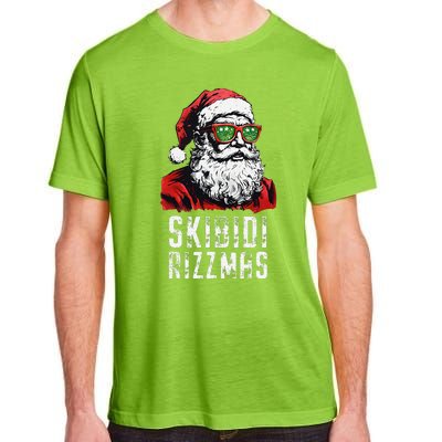 Skibid.I Rizzmas Christmas Rizz Santa Claus Charisma Cool Adult ChromaSoft Performance T-Shirt