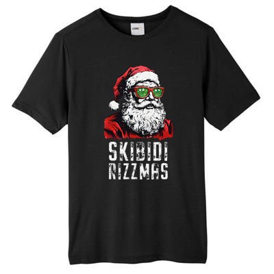 Skibid.I Rizzmas Christmas Rizz Santa Claus Charisma Cool Tall Fusion ChromaSoft Performance T-Shirt