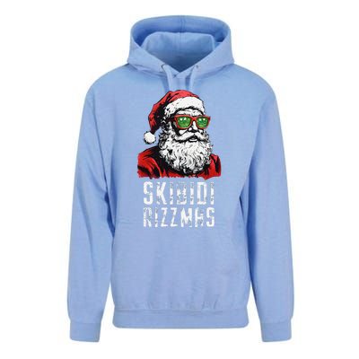 Skibid.I Rizzmas Christmas Rizz Santa Claus Charisma Cool Unisex Surf Hoodie