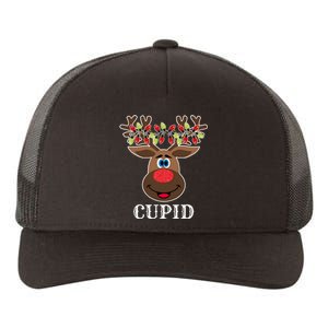 Santa Reindeer Cupid Xmas Group Costume Yupoong Adult 5-Panel Trucker Hat