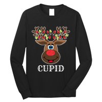 Santa Reindeer Cupid Xmas Group Costume Long Sleeve Shirt