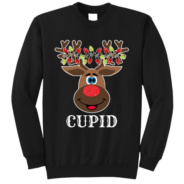 Santa Reindeer Cupid Xmas Group Costume Sweatshirt