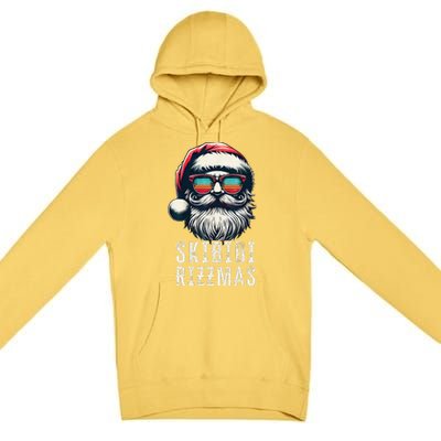 Skibid.I Rizzmas Christmas Rizz Santa Claus Charisma Cool Premium Pullover Hoodie