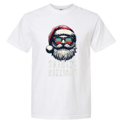 Skibid.I Rizzmas Christmas Rizz Santa Claus Charisma Cool Garment-Dyed Heavyweight T-Shirt