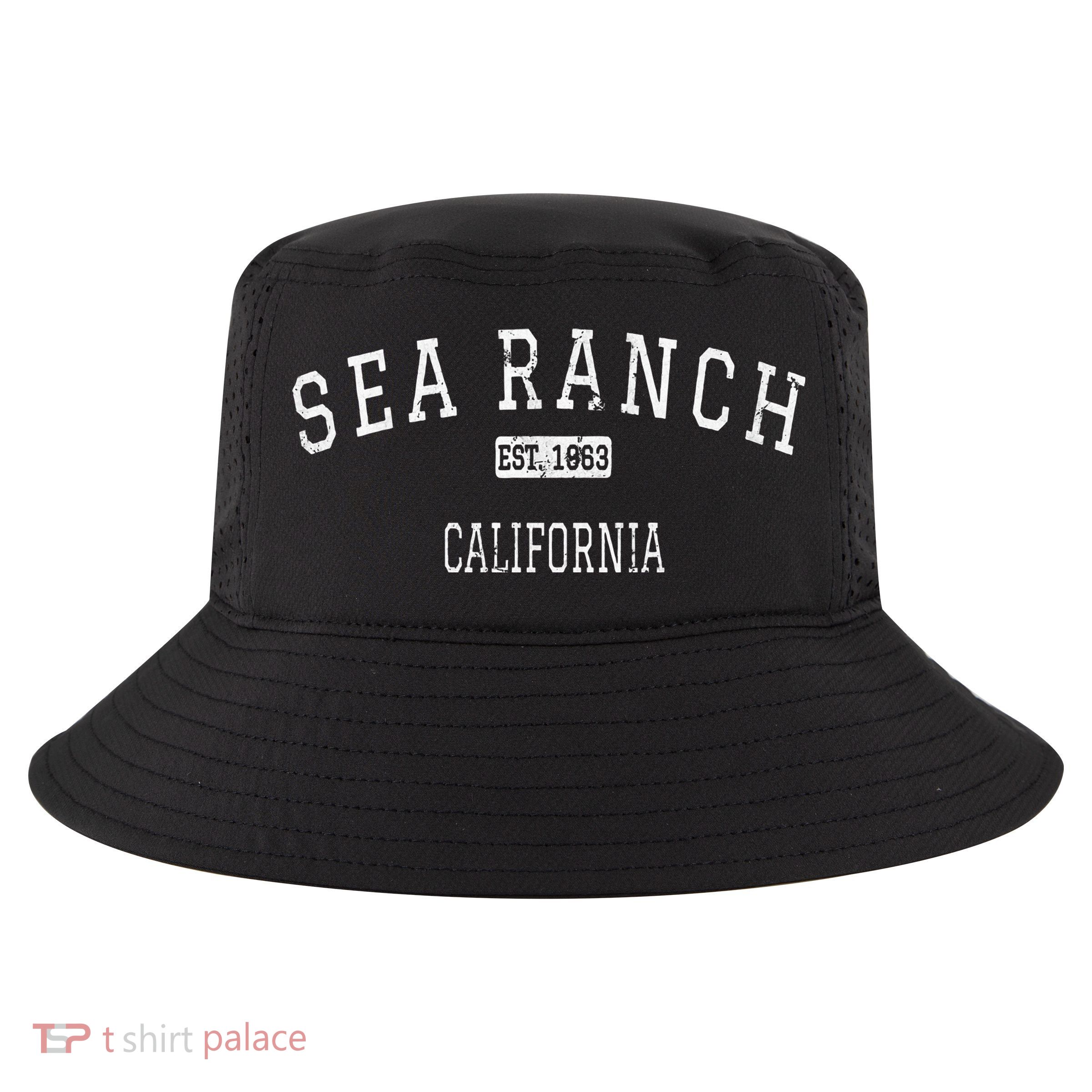 Sea Ranch California Ca Vintage Cool Comfort Performance Bucket Hat