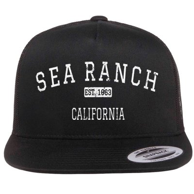 Sea Ranch California Ca Vintage Flatbill Hat