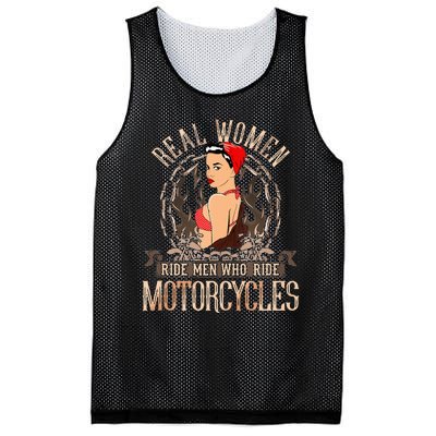 Sexy Real Chick Ride Motorcycles Gift Biker Babe Chick Mesh Reversible Basketball Jersey Tank