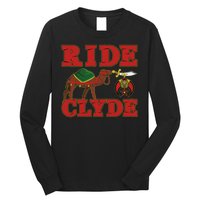 Shriner Ride Clyde Nobles Mystic Aaonms Mason Parents' Day Long Sleeve Shirt