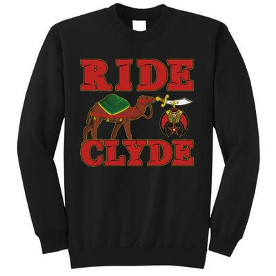 Shriner Ride Clyde Nobles Mystic Aaonms Mason Parents' Day Sweatshirt