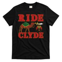 Shriner Ride Clyde Nobles Mystic Aaonms Mason Parents' Day T-Shirt