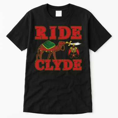 Shriner Ride Clyde Nobles Mystic Aaonms Mason Parents' Day Tall T-Shirt
