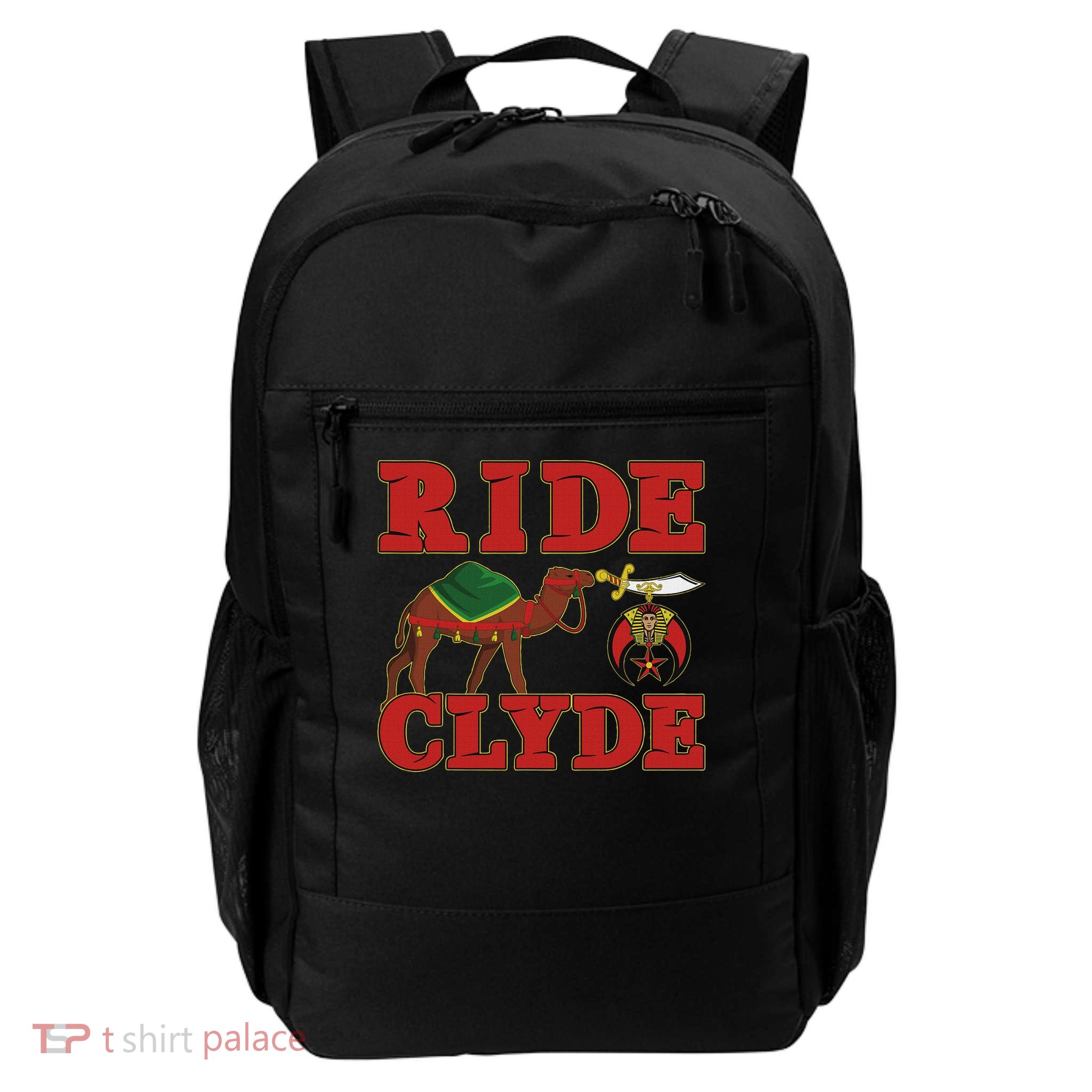 Shriner Ride Clyde Nobles Mystic Aaonms Mason Parents' Day Backpack