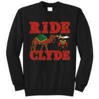Shriner Ride Clyde Nobles Mystic Aaonms Mason Parents' Day Tall Sweatshirt