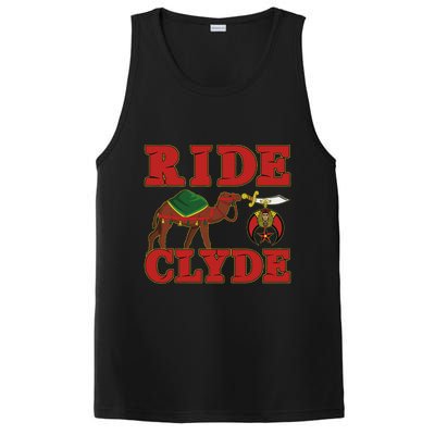 Shriner Ride Clyde Nobles Mystic Aaonms Mason Parents' Day PosiCharge Competitor Tank