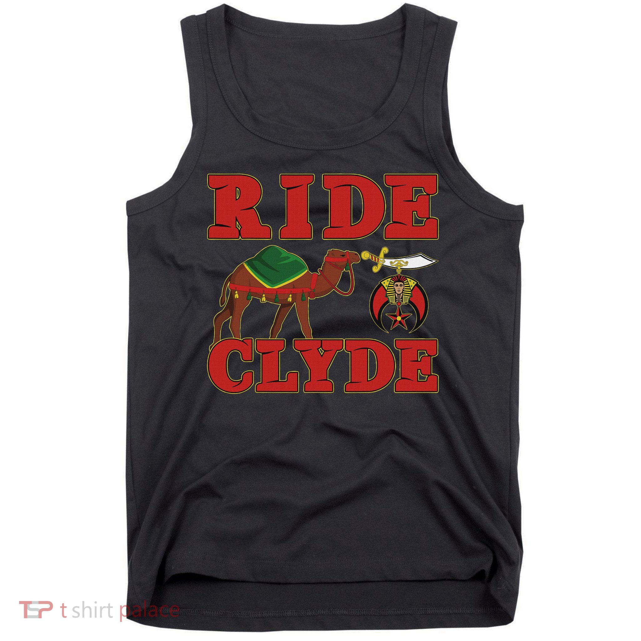 Shriner Ride Clyde Nobles Mystic Aaonms Mason Parents' Day Tank Top