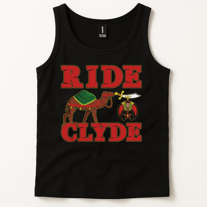 Shriner Ride Clyde Nobles Mystic Aaonms Mason Parents' Day Tank Top
