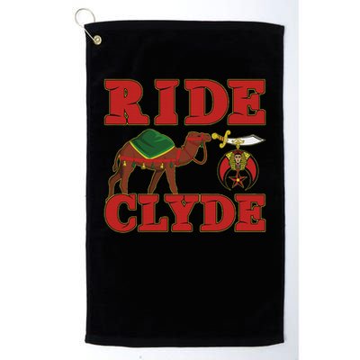 Shriner Ride Clyde Nobles Mystic Aaonms Mason Parents' Day Golf Towel