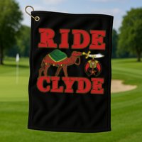 Shriner Ride Clyde Nobles Mystic Aaonms Mason Parents' Day Golf Towel