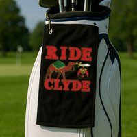 Shriner Ride Clyde Nobles Mystic Aaonms Mason Parents' Day Golf Towel