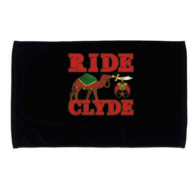 Shriner Ride Clyde Nobles Mystic Aaonms Mason Parents' Day Microfiber Hand Towel