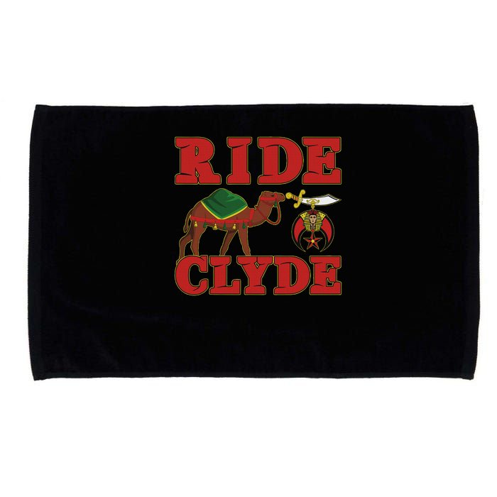 Shriner Ride Clyde Nobles Mystic Aaonms Mason Parents' Day Microfiber Hand Towel
