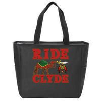 Shriner Ride Clyde Nobles Mystic Aaonms Mason Parents' Day Zip Tote Bag