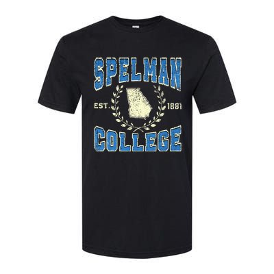 Spelman Retro College University Athletic Softstyle CVC T-Shirt