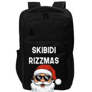 Skibid.I Rizzmas Christmas Santa Claus Merry Rizz Mas Sigmas Impact Tech Backpack