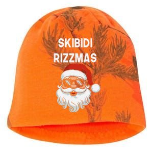 Skibid.I Rizzmas Christmas Santa Claus Merry Rizz Mas Sigmas Kati - Camo Knit Beanie