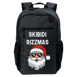 Skibid.I Rizzmas Christmas Santa Claus Merry Rizz Mas Sigmas Daily Commute Backpack