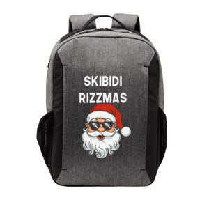 Skibid.I Rizzmas Christmas Santa Claus Merry Rizz Mas Sigmas Vector Backpack