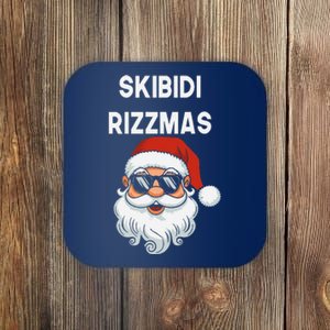 Skibid.I Rizzmas Christmas Santa Claus Merry Rizz Mas Sigmas Coaster