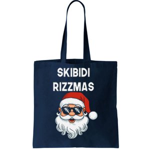 Skibid.I Rizzmas Christmas Santa Claus Merry Rizz Mas Sigmas Tote Bag