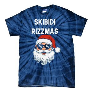 Skibid.I Rizzmas Christmas Santa Claus Merry Rizz Mas Sigmas Tie-Dye T-Shirt