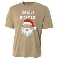 Skibid.I Rizzmas Christmas Santa Claus Merry Rizz Mas Sigmas Cooling Performance Crew T-Shirt