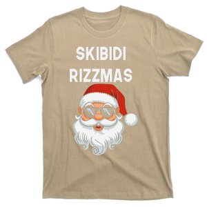 Skibid.I Rizzmas Christmas Santa Claus Merry Rizz Mas Sigmas T-Shirt