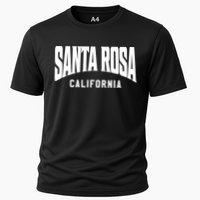 Santa Rosa California Meaningful Gift Cooling Performance Crew T-Shirt