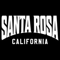 Santa Rosa California Meaningful Gift Cooling Performance Crew T-Shirt