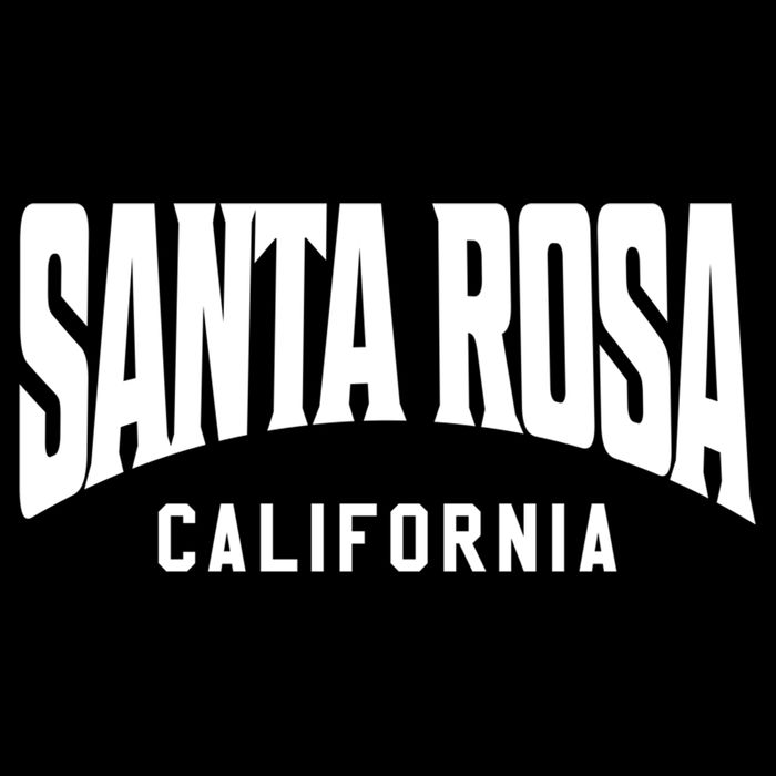 Santa Rosa California Meaningful Gift Cooling Performance Crew T-Shirt