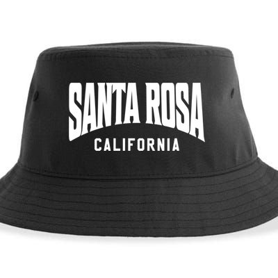 Santa Rosa California Meaningful Gift Sustainable Bucket Hat