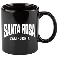 Santa Rosa California Meaningful Gift 11oz C Handle Ceramic Mug