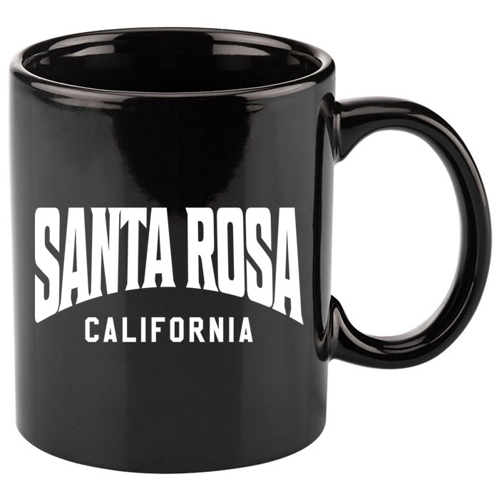Santa Rosa California Meaningful Gift 11oz C Handle Ceramic Mug