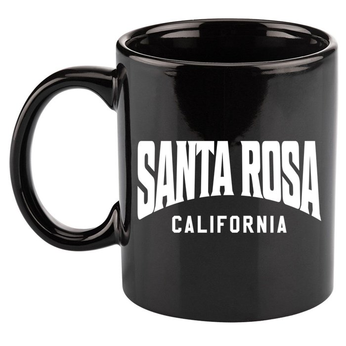 Santa Rosa California Meaningful Gift 11oz C Handle Ceramic Mug