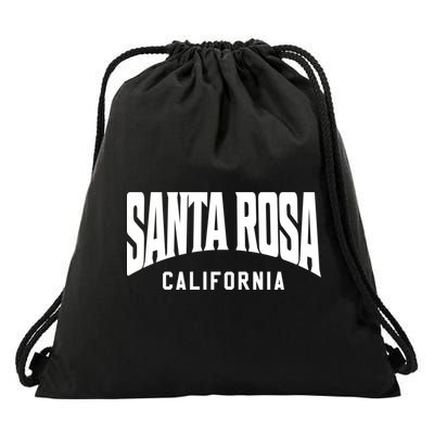 Santa Rosa California Meaningful Gift Drawstring Bag