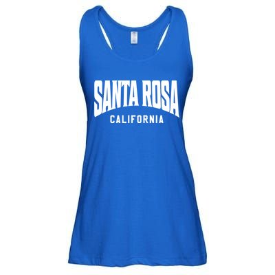 Santa Rosa California Meaningful Gift Ladies Essential Flowy Tank