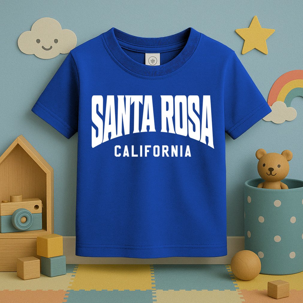 Santa Rosa California Meaningful Gift Toddler T-Shirt