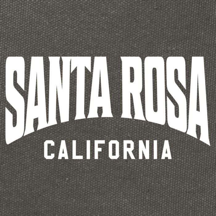 Santa Rosa California Meaningful Gift Cotton Canvas Backpack