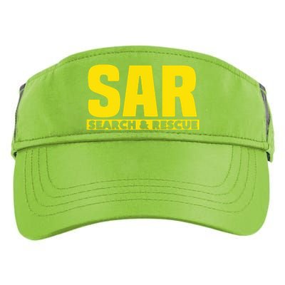 Search Rescue Crew SAR Emergency Response Team Adult Drive Performance Visor