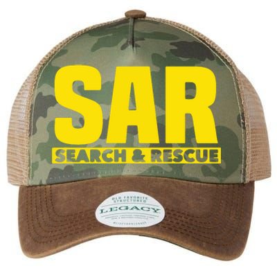 Search Rescue Crew SAR Emergency Response Team Legacy Tie Dye Trucker Hat